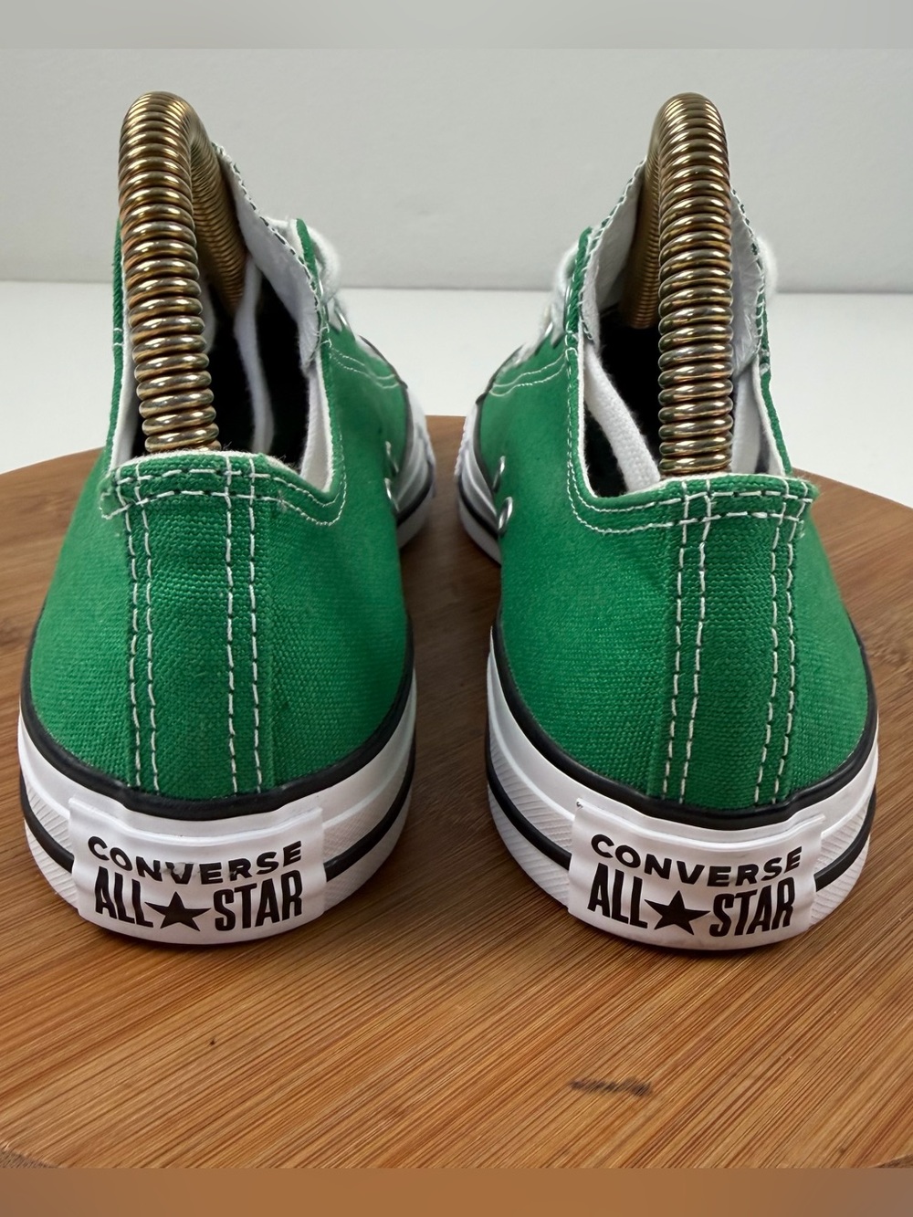 Converse Chuck Taylor All-Star Green Low-Top Sneakers - Picture 4 of 9